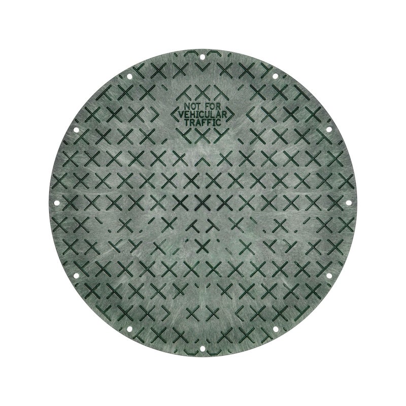 Jackel Large Sewage Basin Cover (Model: SF24B-GR) Green - Image 2